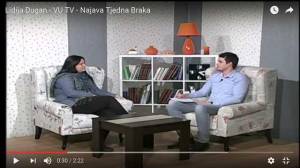 Najava Tjedna braka 2016 – TV VU