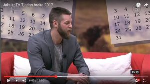 JabukaTV Tjedan braka 2017 – emisija Svakodnevnica