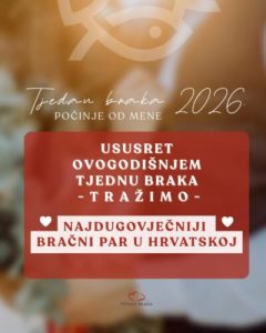 Tražimo par s najviše godina braka u Hrvatskoj!